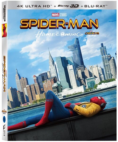 [4K 블루레이] 스파이더맨: 홈커밍 - 초회한정 슬립케이스 (3disc: 4K UHD+3D+2D)